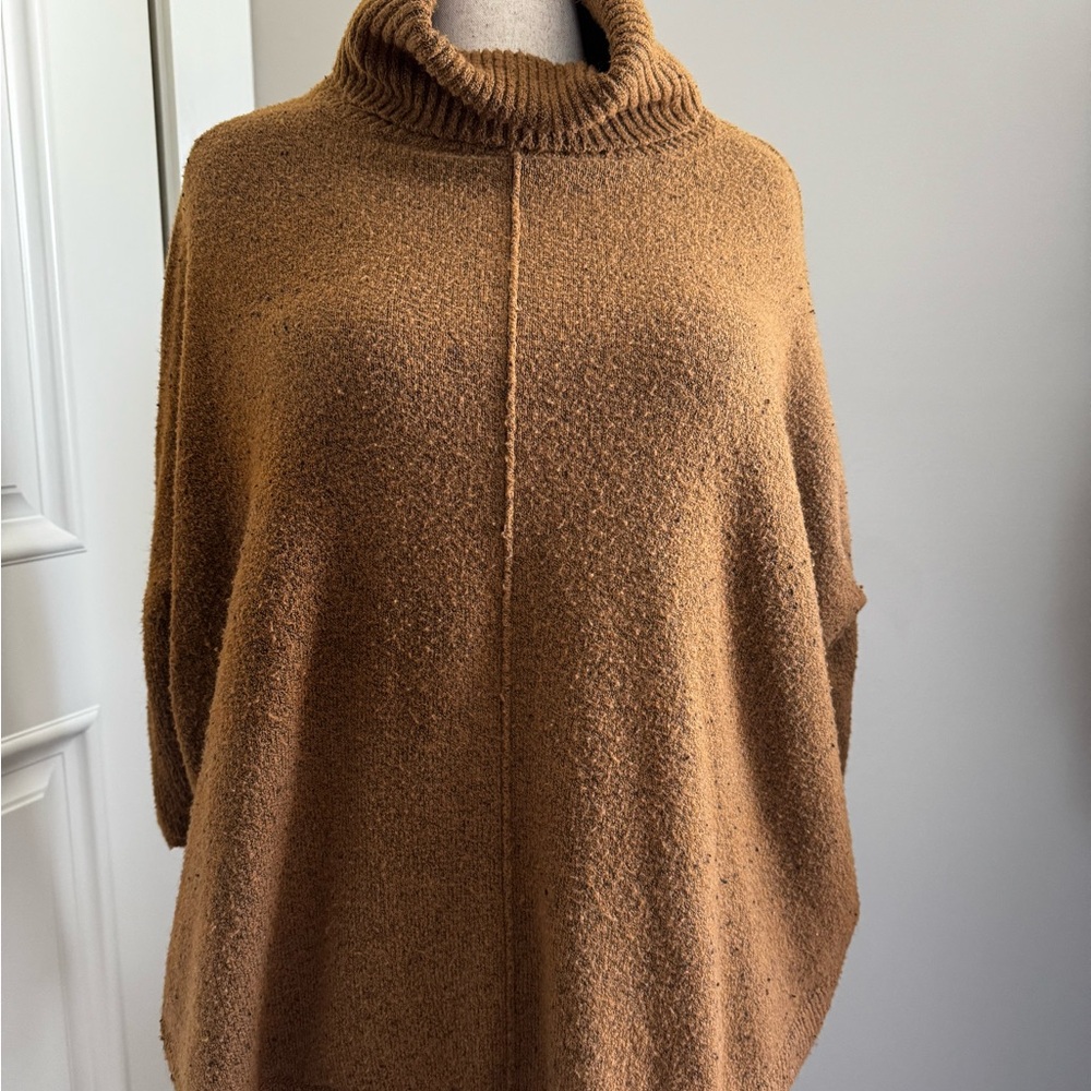 Soft & Cozy Dropped Shoulder Turtleneck Sweater